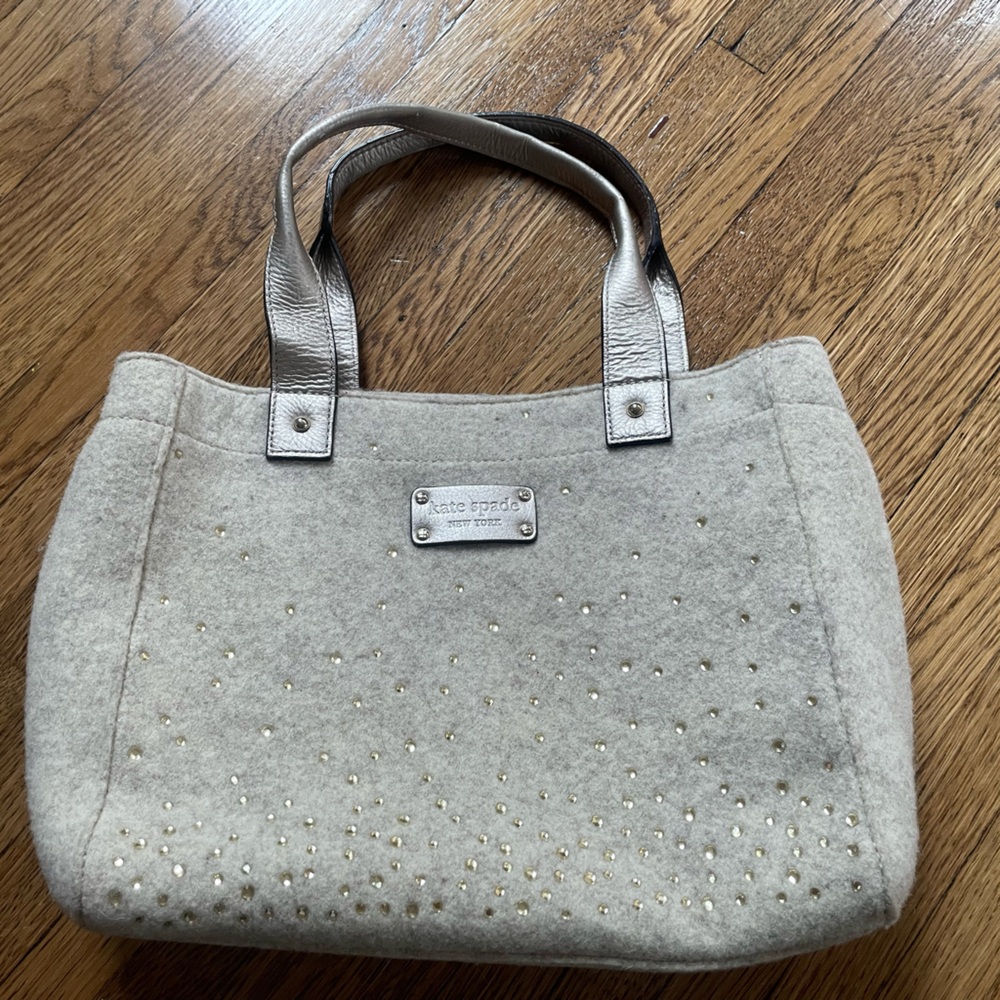 Kate spade glitter handbag